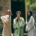 woman-linen-clothing-asia-unsplash - SINwebzine womn in a breathable linen outfit standing on the Singapore MRT platform, illustrating a practical July wardrobe