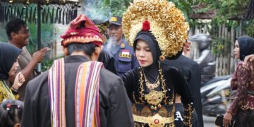 身穿纱笼卡巴雅的女性-节日-Unsplash - SINwebzine 一位身穿传统纱笼卡巴雅的女性在新加坡土生华人文化节上